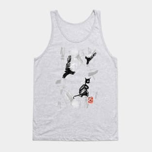 sumi-e hunting Tank Top